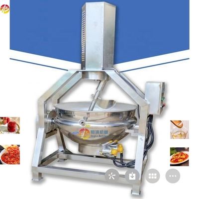 200 kg pro Charge Kochkessel aus Edelstahl für kommerzielle Lebensmittelherstellung