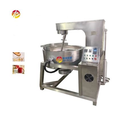 200 kg pro Charge Kochkessel für industrielle Soße mit Mischer und Rührgerät Durchmesser 700-1200 mm