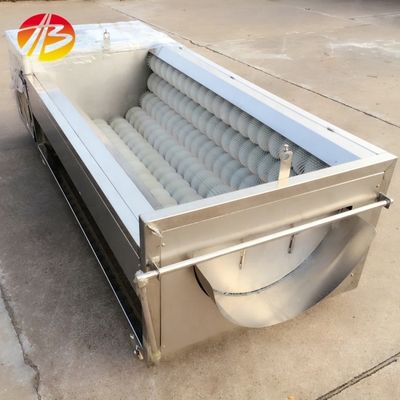 Kartoffel und Ingwer Schälmaschine 1450*880*760mm für Gemüse und Meeresfrüchte verwendet