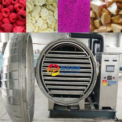 30 kg pro Charge Tierfutter Fleisch Fisch Obst Gemüse Vakuum Gefriertrocknungsmaschine für Weinkellereien
