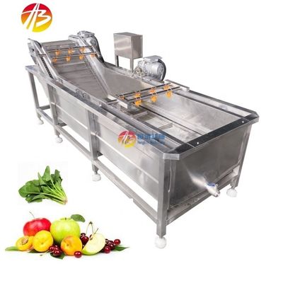 1000 kg/h Kapazität Blaswaschmaschine zur industriellen Reinigung von Fruchtoberflächen