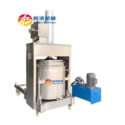300L kommerzielle hydraulische Druckmaschine aus Edelstahl für Traubenwein und Fruchtsaft