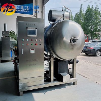 200 kg/Batch-Kapazität Vakuumfrost-Entwässerungsmaschine für Blumen und Süßigkeiten Gefriertrockner