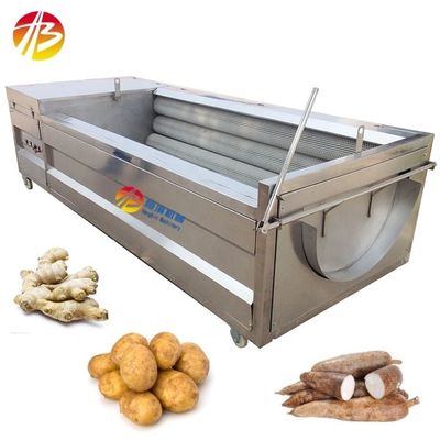 304 Edelstahl Portable Vegetable Brush Typ Waschmaschine und Schälmaschine für Yam
