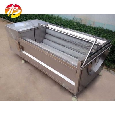 Gewerbliche Speisenherstellung Gemüse-Bürste-Wäsche- und Schälmaschine mit 2,2 kW Leistung