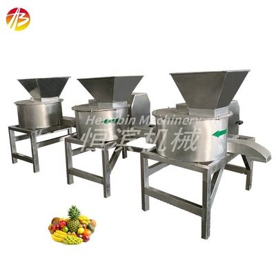 Maschinen für die gewerbliche Zerkleinerung von Obst und Gemüse für die Produktion großer Mengen