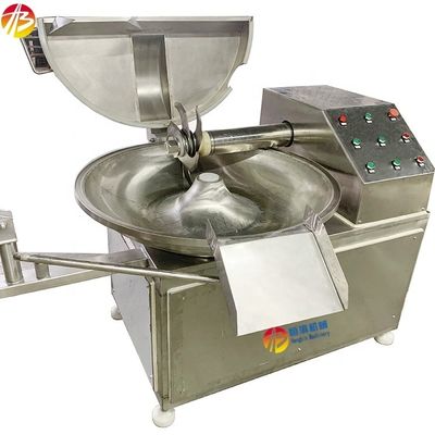 Kapazität 304 Edelstahl Fleischschüssel-Chopper-Mischmaschine mit 13,8 kW Gesamtleistung