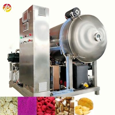 Meeresfrüchte und Früchte 38kw Energieeinsparende Gefriertrocknermaschine mit 1400*1000mm Tray Größe